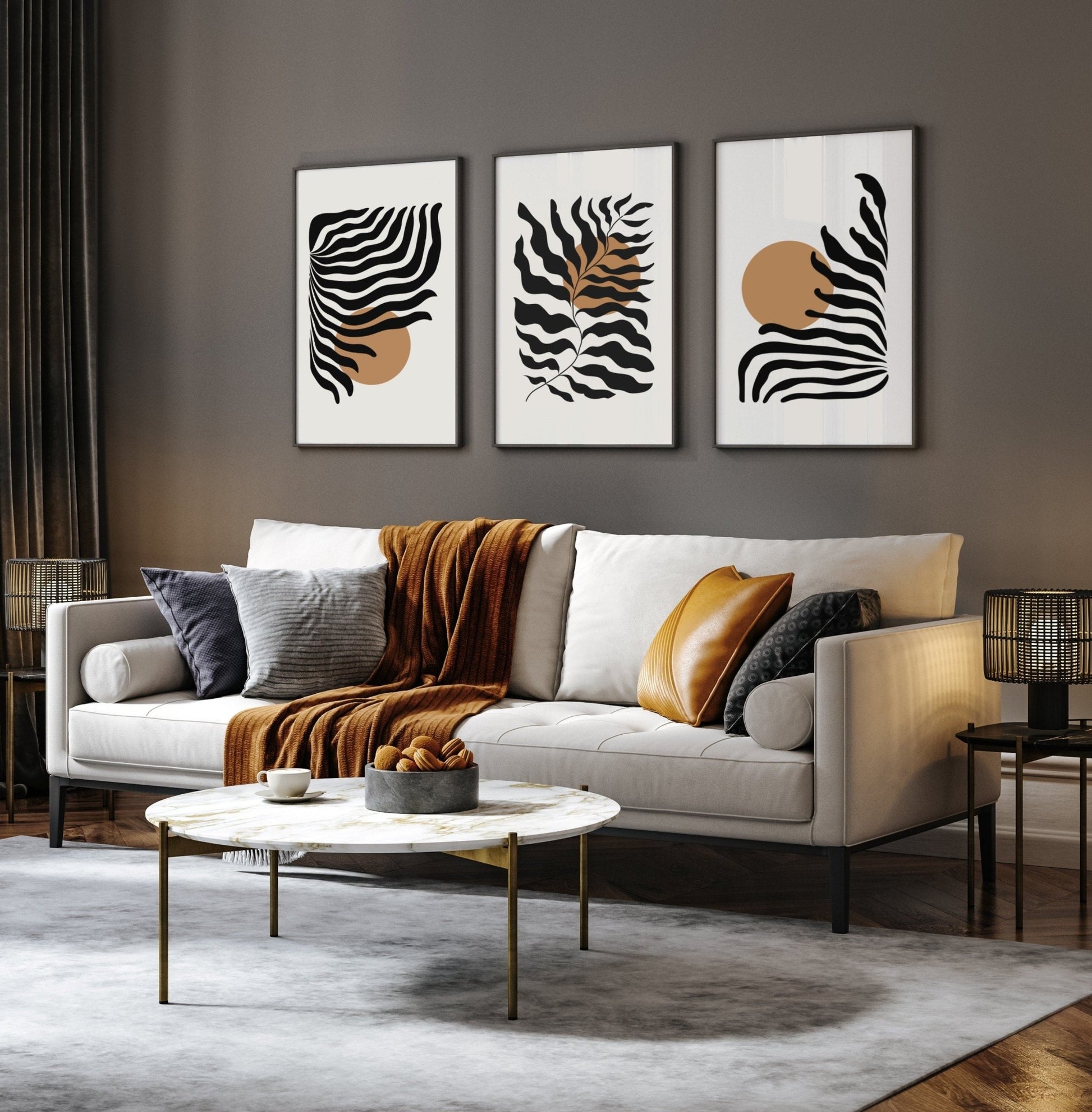 Abstract Plant Print 02 - Pathos Studio - Art Prints