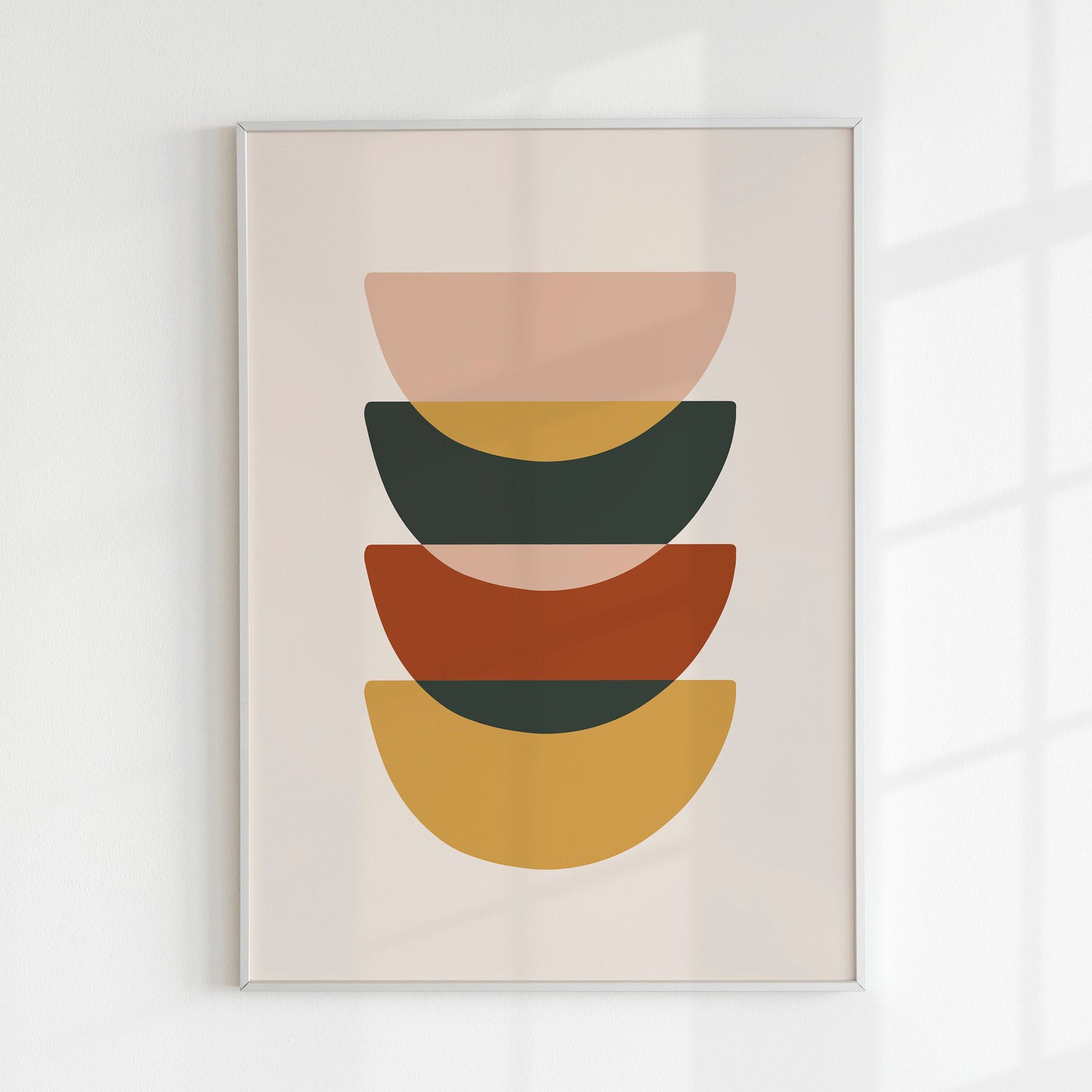 Abstract Shapes Print 3 - Pathos Studio - Art Prints