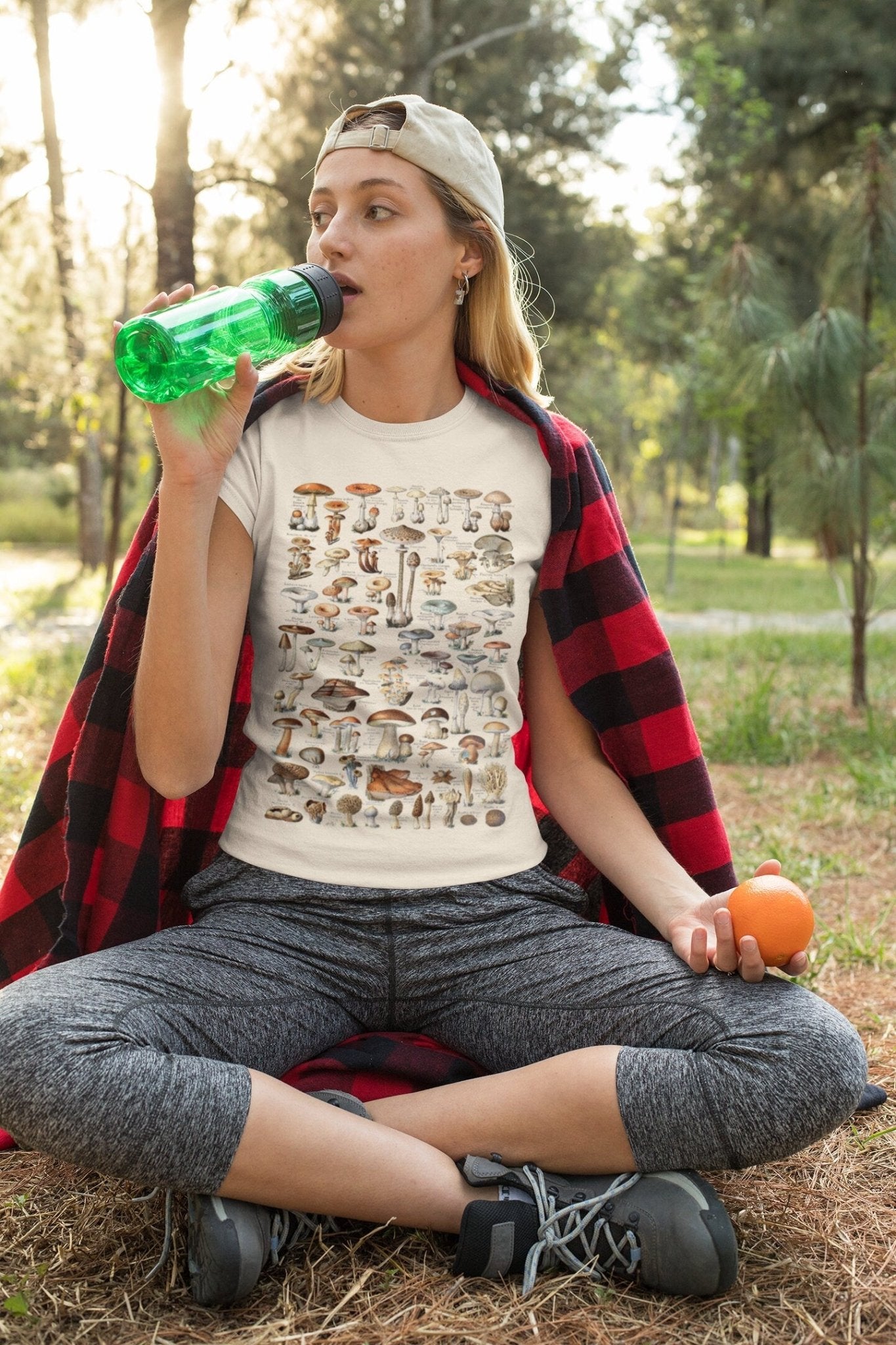 ADOLPHE MILLOT - Mushroom Chart T-Shirt - Pathos Studio - T-Shirts