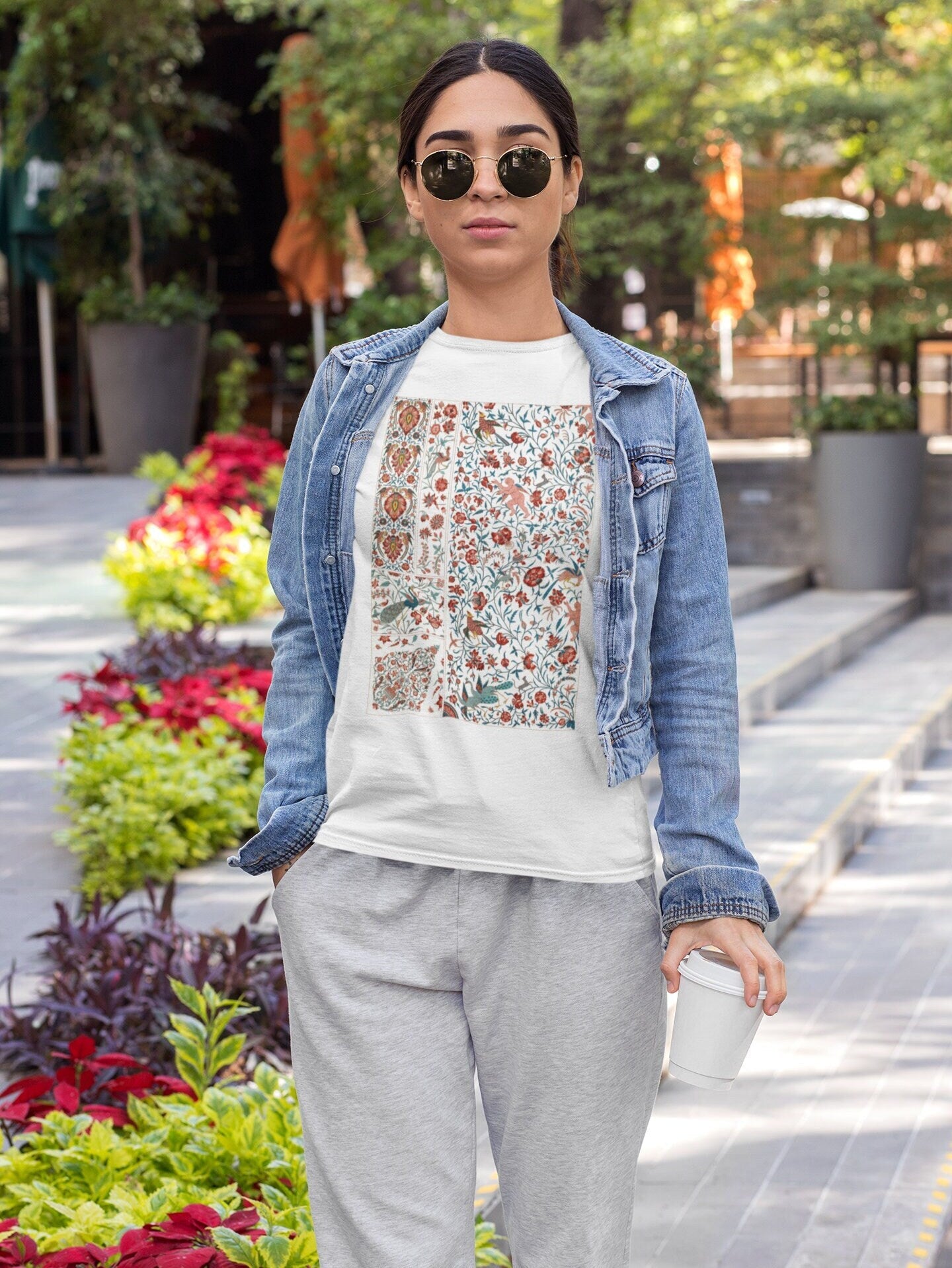 ALBERT RACINET - Persian Pattern T-Shirt - Pathos Studio - T-Shirts