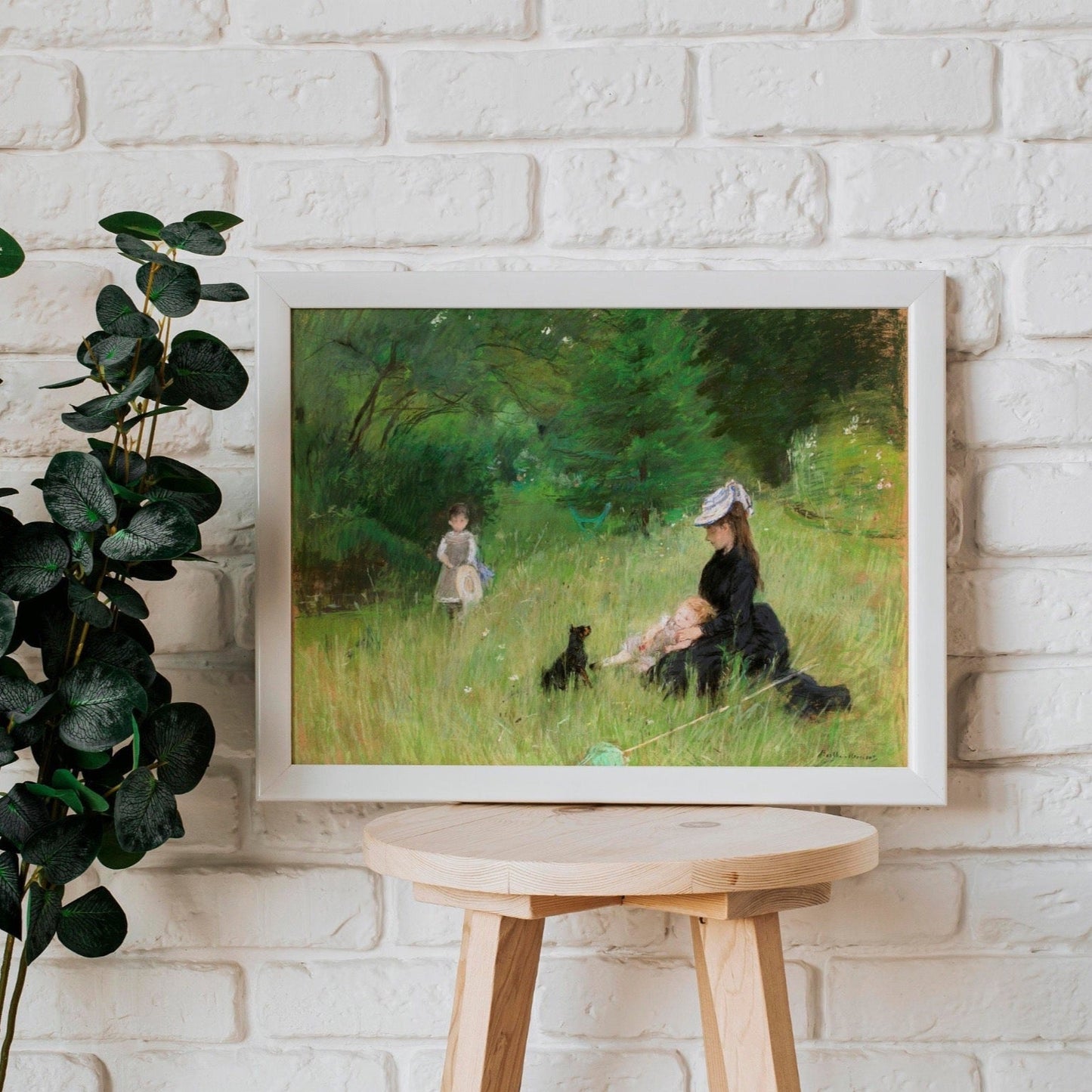BERTHE MORISOT - Dans Le Parc - Pathos Studio - Art Prints