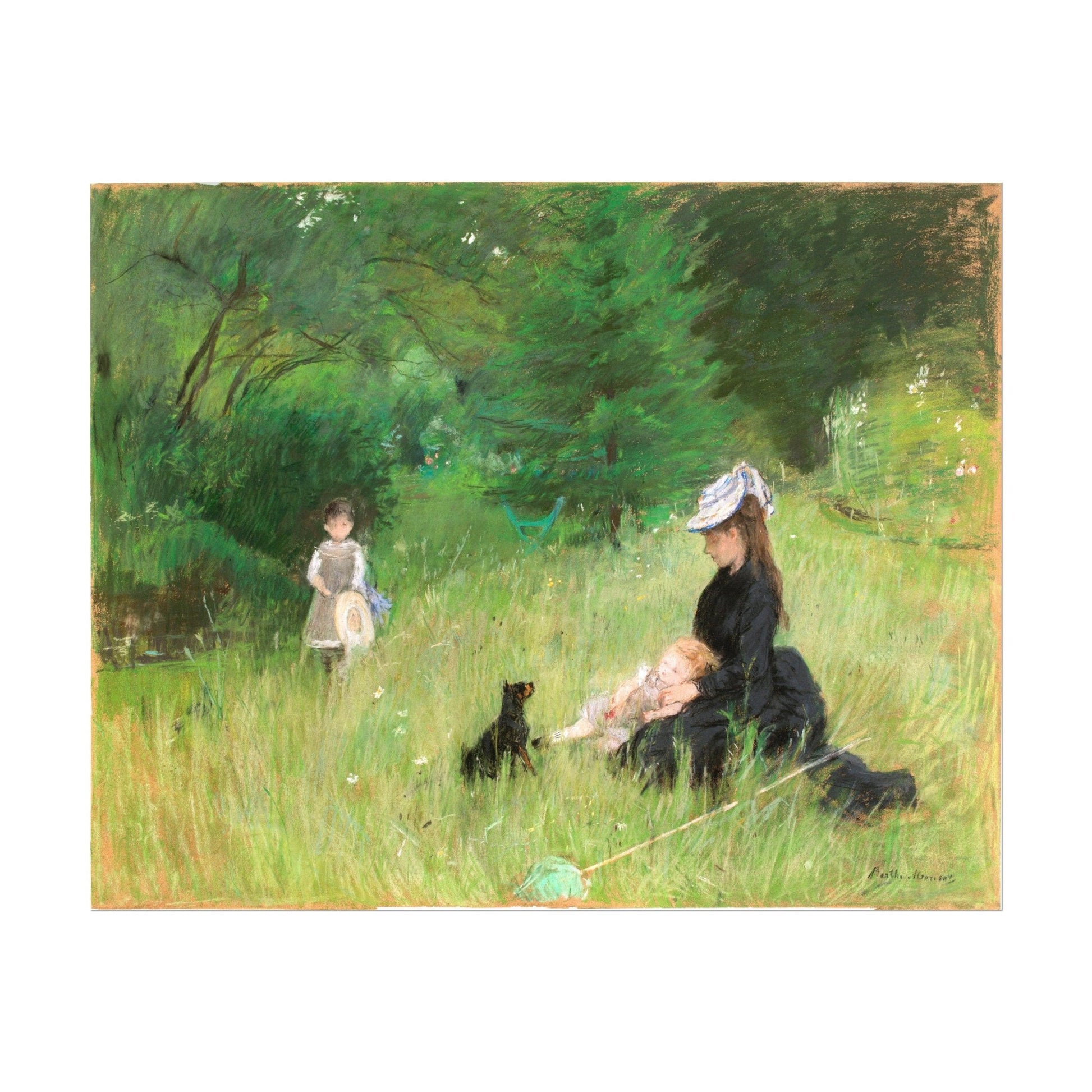 BERTHE MORISOT - Dans Le Parc - Pathos Studio - Art Prints