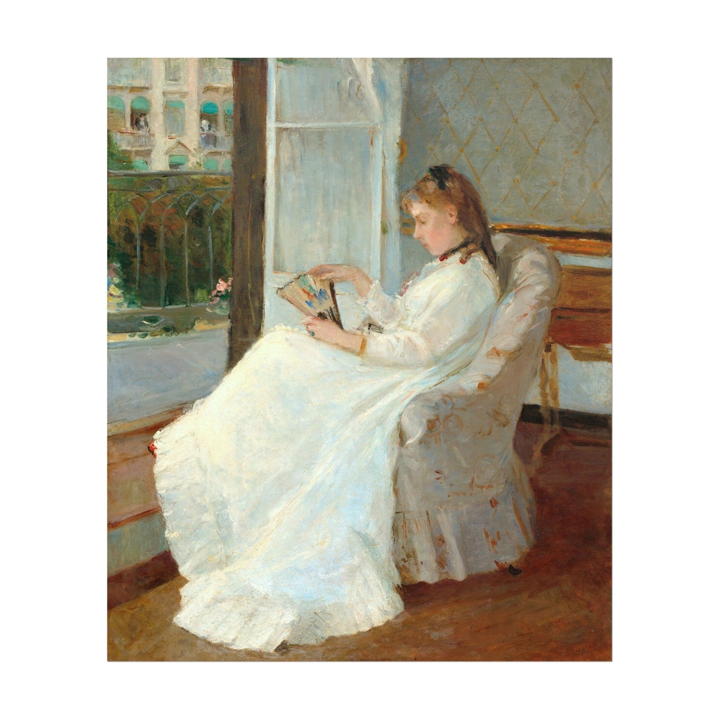 BERTHE MORISOT - The Artist's Sister At A Window - Pathos Studio - Art Prints