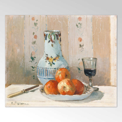 Still Life with Apples and Pitcher