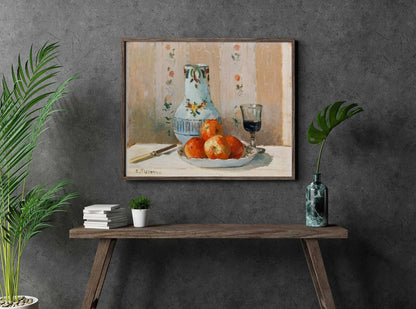Still Life with Apples and Pitcher