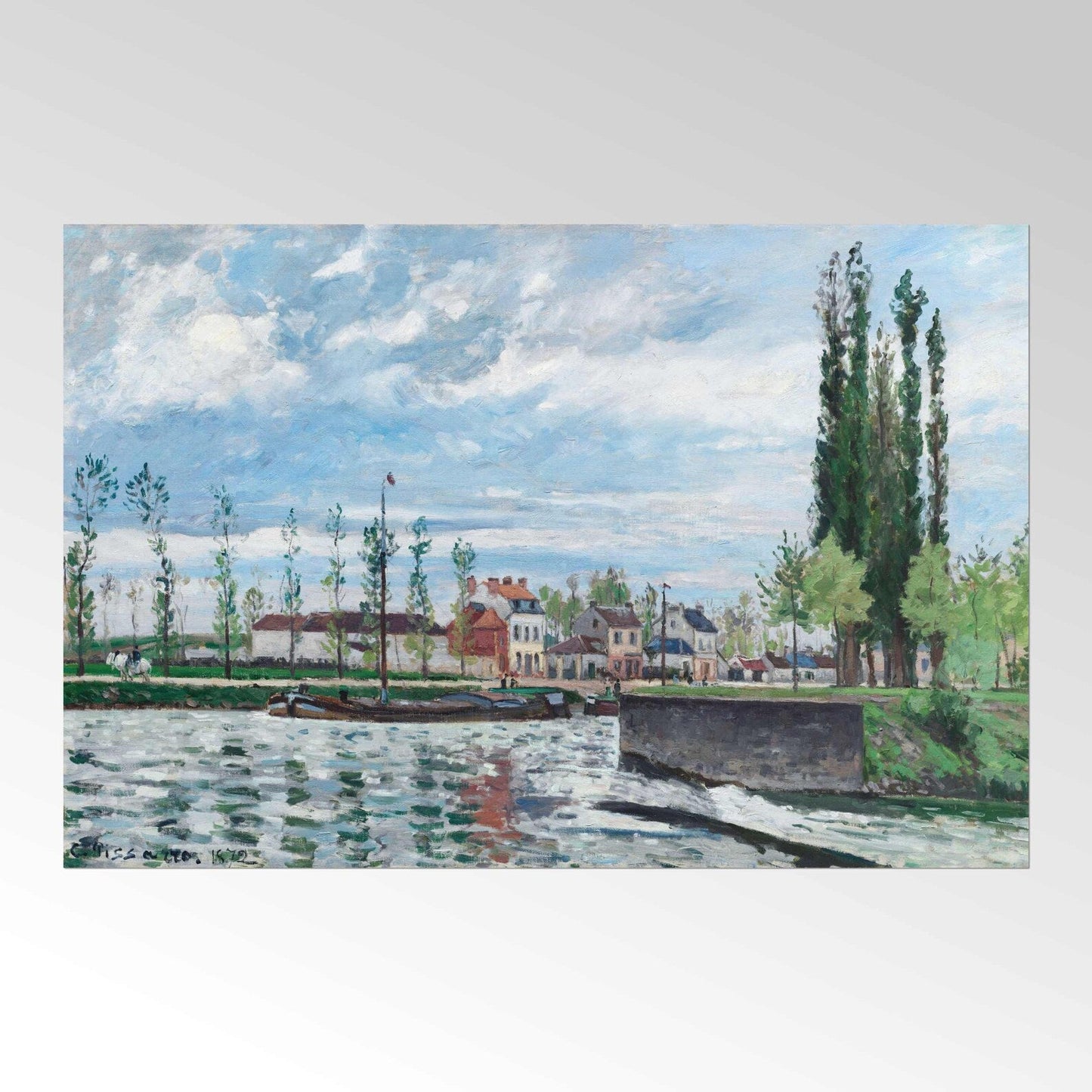 Die Schleuse von Pontoise