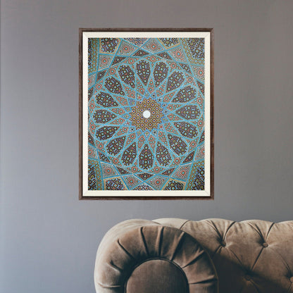 Ceiling of Hafez Tomb (Traditional Persian Mosaic Art)