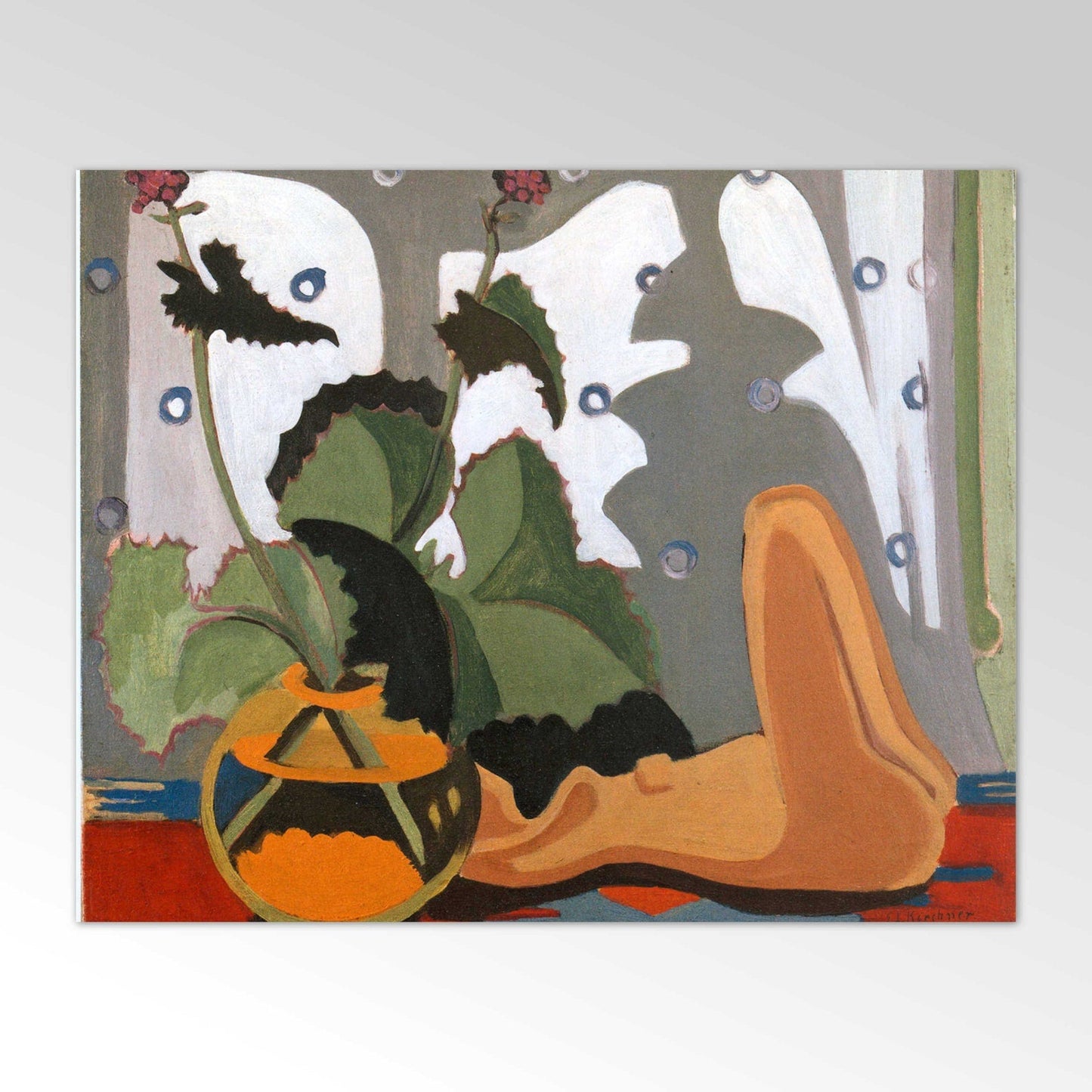 Nature morte avec sculpture