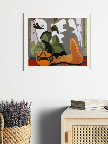 Nature morte avec sculpture