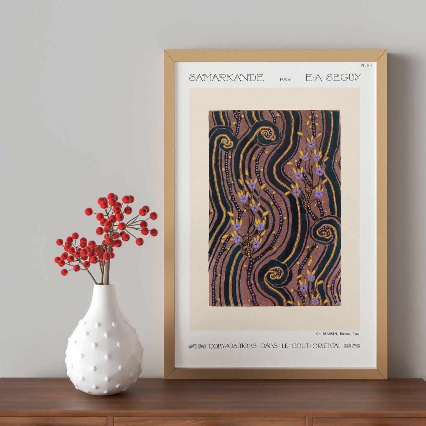 EUGÈNE SÉGUY - Samarkande No. 13 - Pathos Studio - Posters, Prints, & Visual Artwork