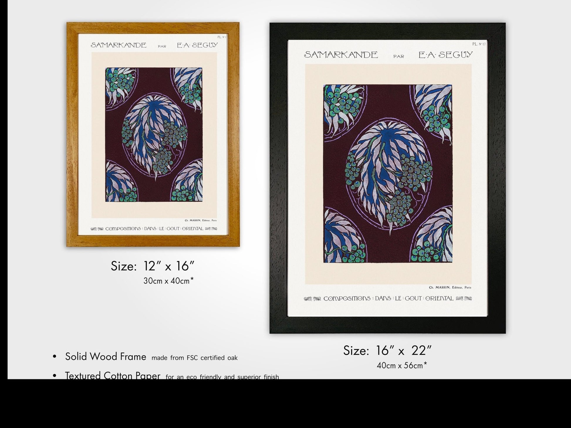 EUGÈNE SÉGUY - Samarkande No. 17 - Pathos Studio - Posters, Prints, & Visual Artwork