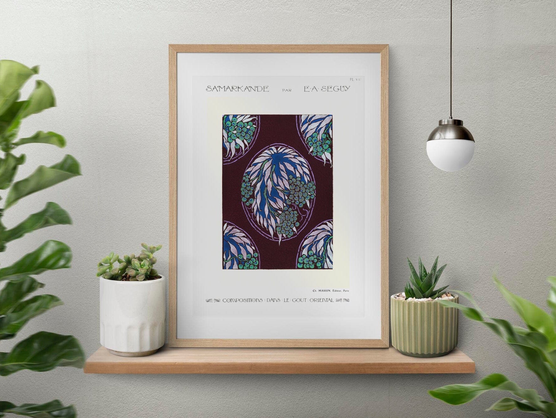 EUGÈNE SÉGUY - Samarkande No. 17 - Pathos Studio - Posters, Prints, & Visual Artwork