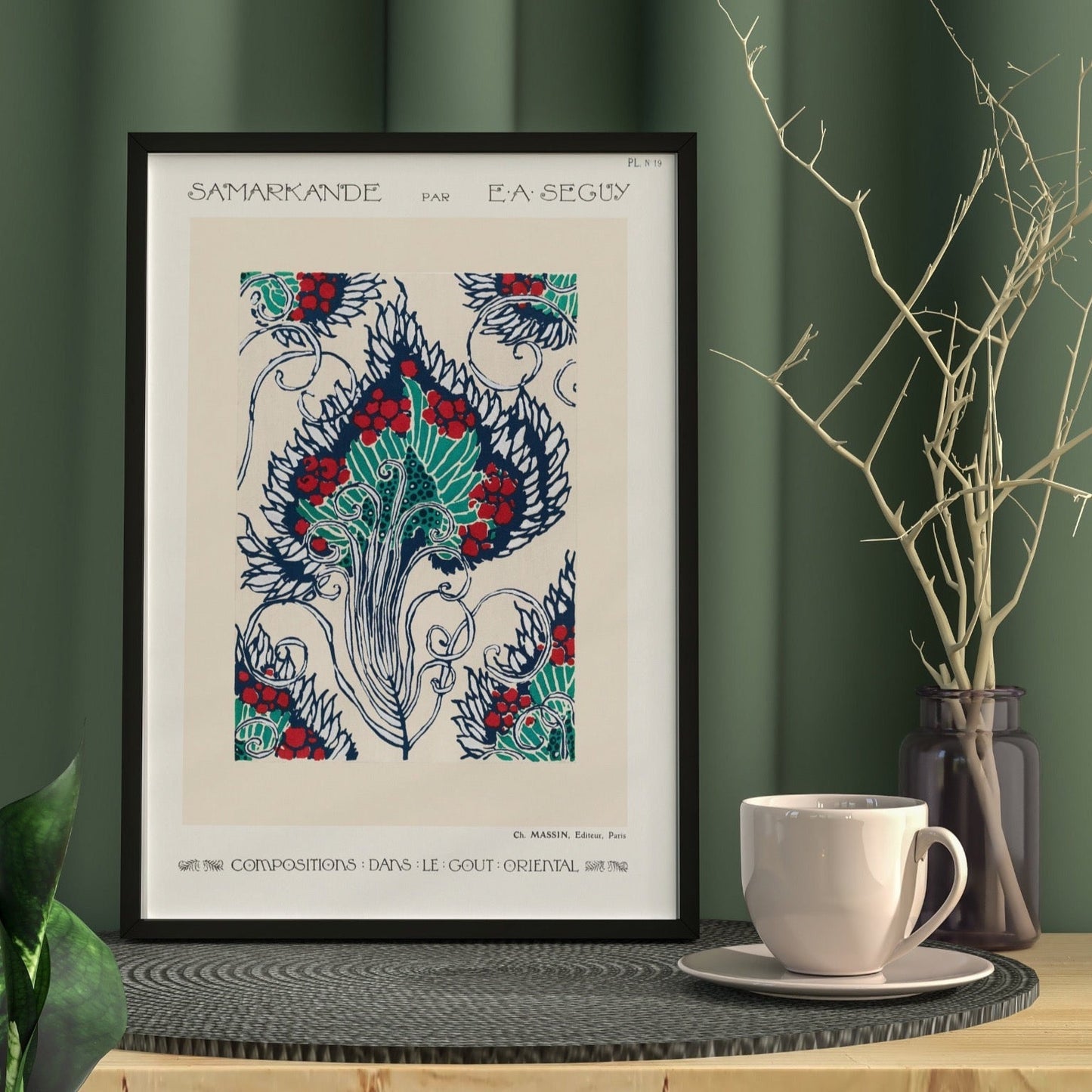 EUGÈNE SÉGUY - Samarkande No. 19 - Pathos Studio - Posters, Prints, & Visual Artwork