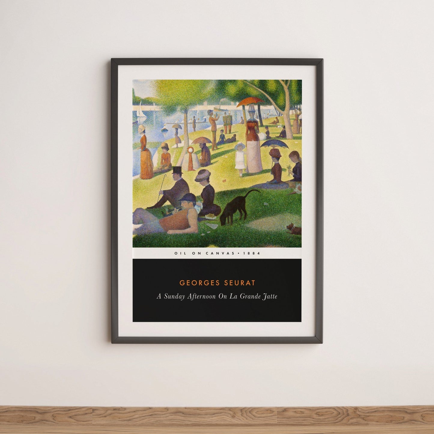GEORGES SEURAT - A Sunday Afternoon On La Grande Jatte (Vintage Classic Style) - Pathos Studio - Art Prints