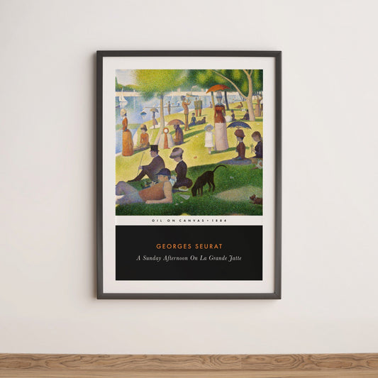 GEORGES SEURAT - A Sunday Afternoon On La Grande Jatte (Vintage Classic Style) - Pathos Studio - Art Prints
