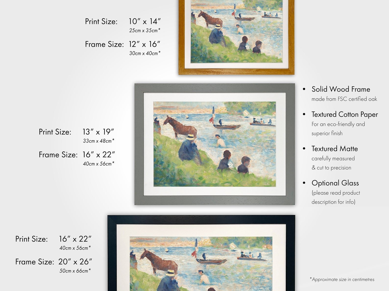 GEORGES SEURAT - Horse And Boats - Pathos Studio -