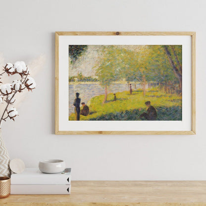 GEORGES SEURAT - Study for 'A Sunday on La Grande Jatte' - Pathos Studio -