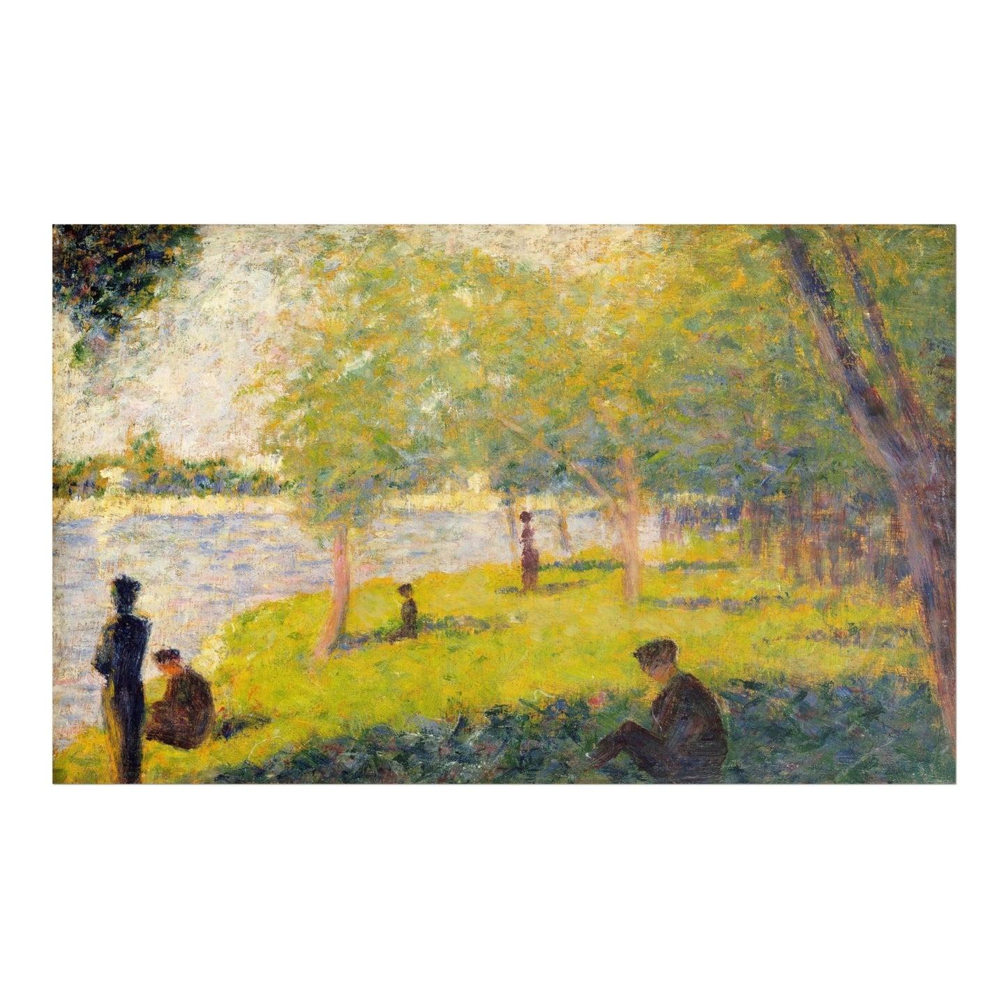 GEORGES SEURAT - Study for 'A Sunday on La Grande Jatte' - Pathos Studio -