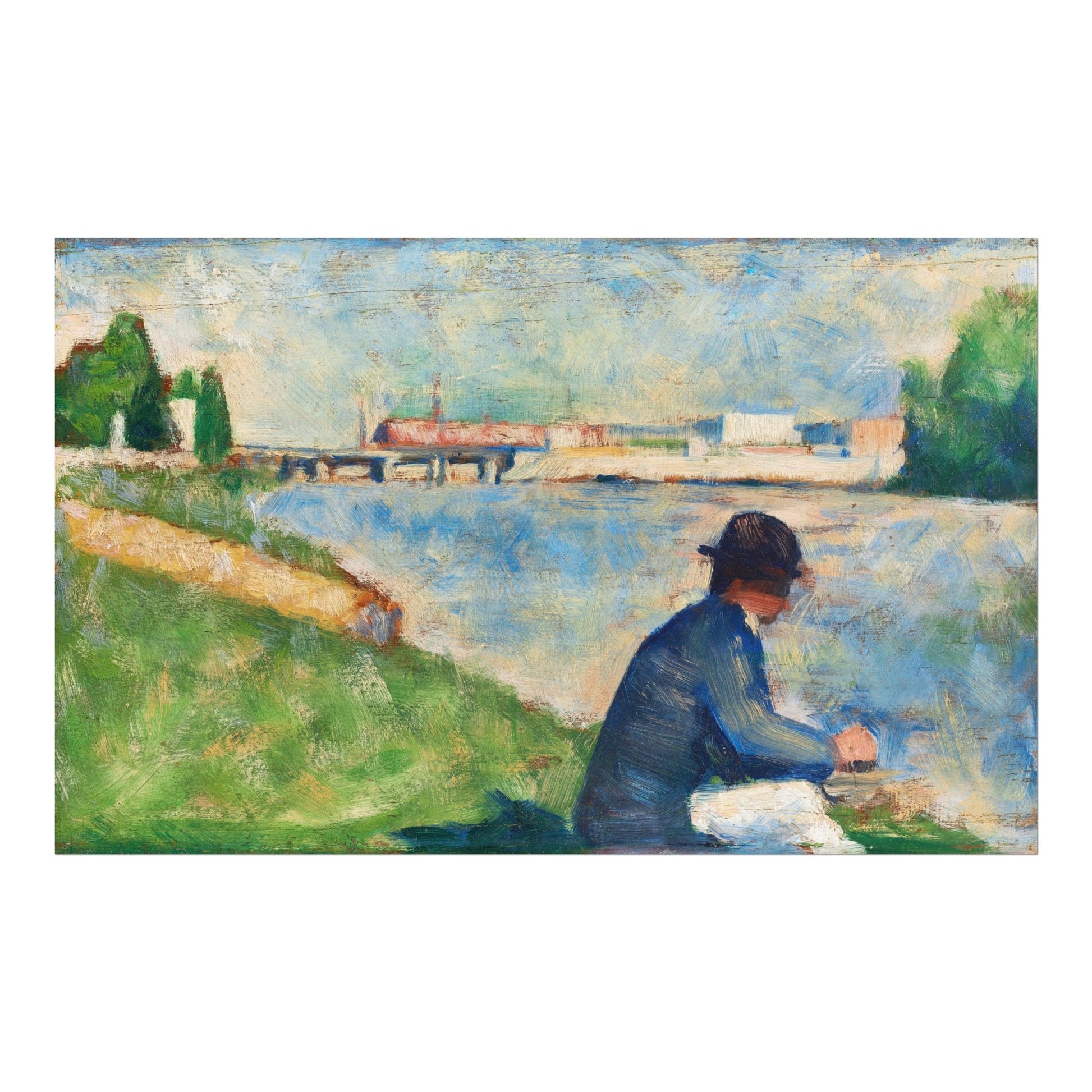 GEORGES SEURAT - Study For 'Bathers At Asnières' - Pathos Studio -