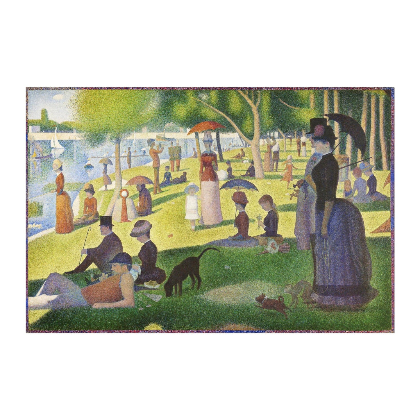 GEORGES SEURAT - Sunday Afternoon On La Grande Jatte - Pathos Studio -