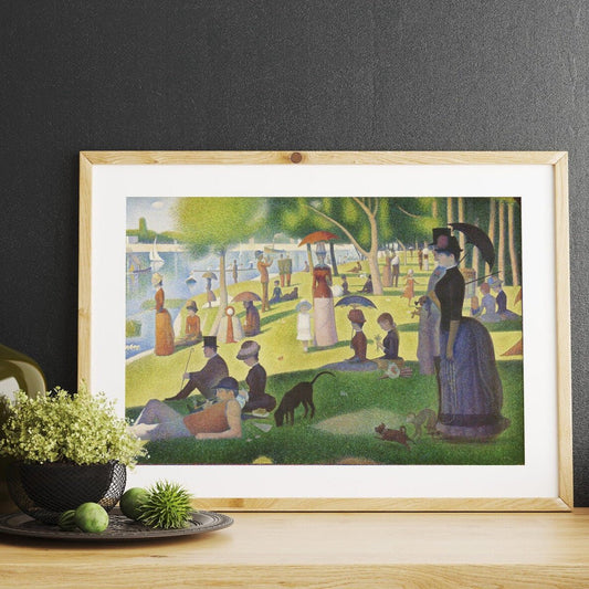 GEORGES SEURAT - Sunday Afternoon On La Grande Jatte - Pathos Studio -