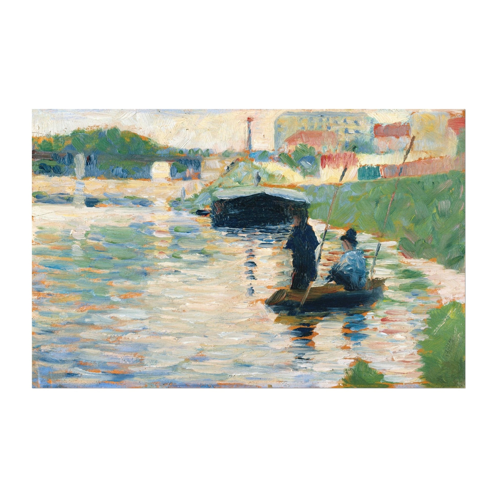 GEORGES SEURAT - View Of The Seine - Pathos Studio -