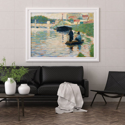 GEORGES SEURAT - View Of The Seine - Pathos Studio -