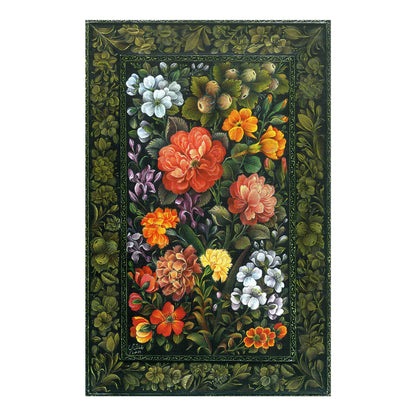 Gol-o-Morgh (Blume und Vogel) Traditionelle persische/islamische Tazhib-Kunst