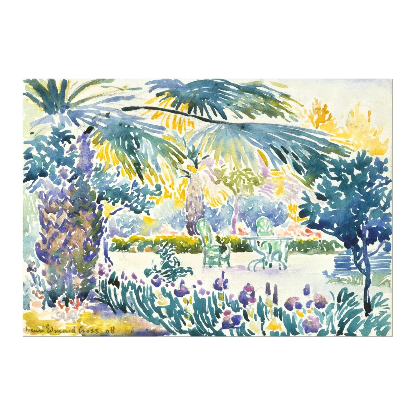 Garden of the Painter at Saint Clair