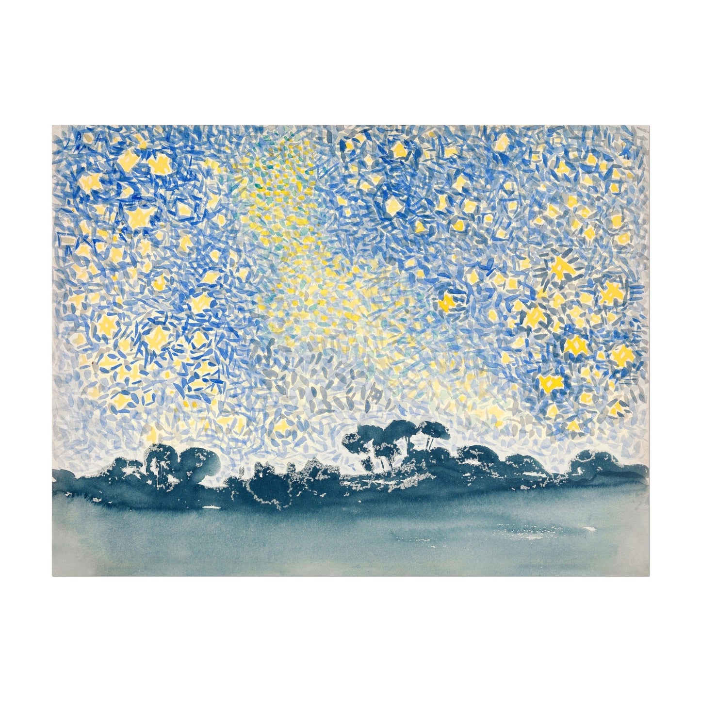 Landscape with Stars