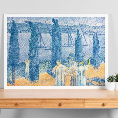 The Promenade: Landscape with Cypresses