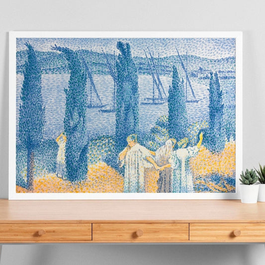The Promenade: Landscape with Cypresses