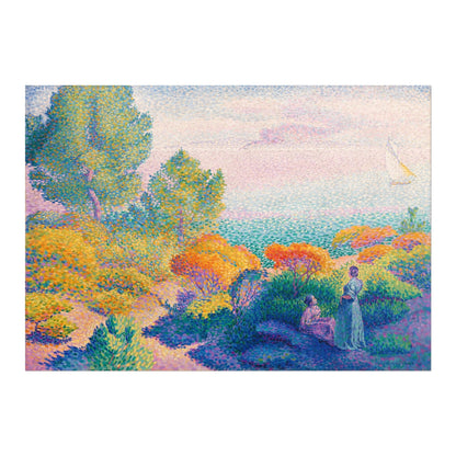 Two Women by the Shore, Mediterranean