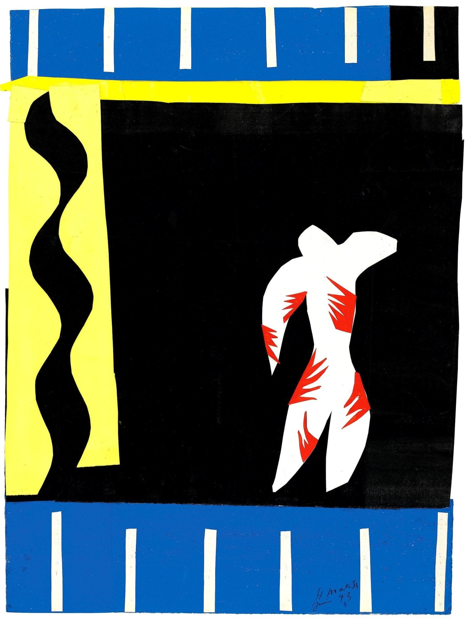 HENRI MATISSE - Cut-Out T-Shirt - Pathos Studio -