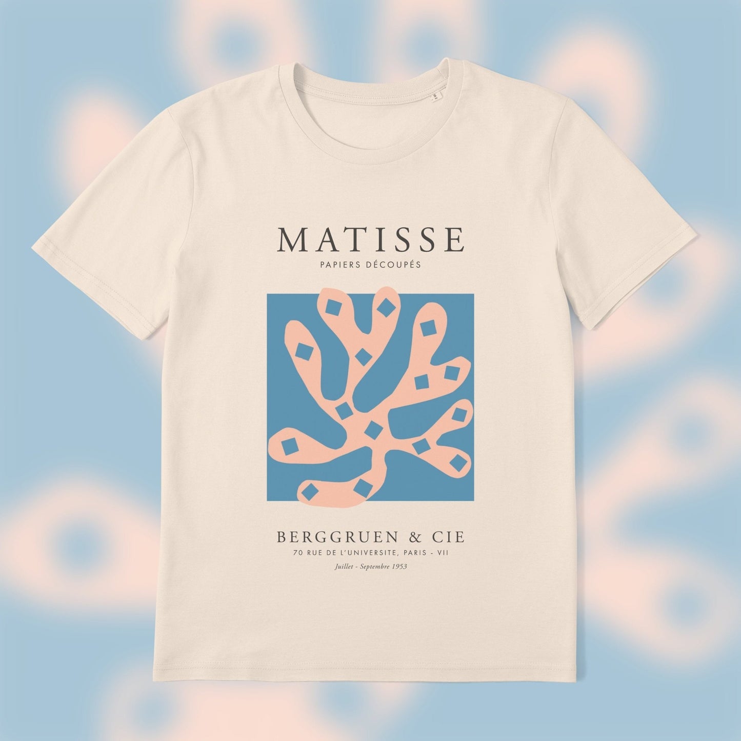 HENRI MATISSE - Papier Découpés Exhibition T-Shirt - Pathos Studio -