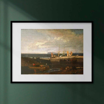 A Scene On The English Coast