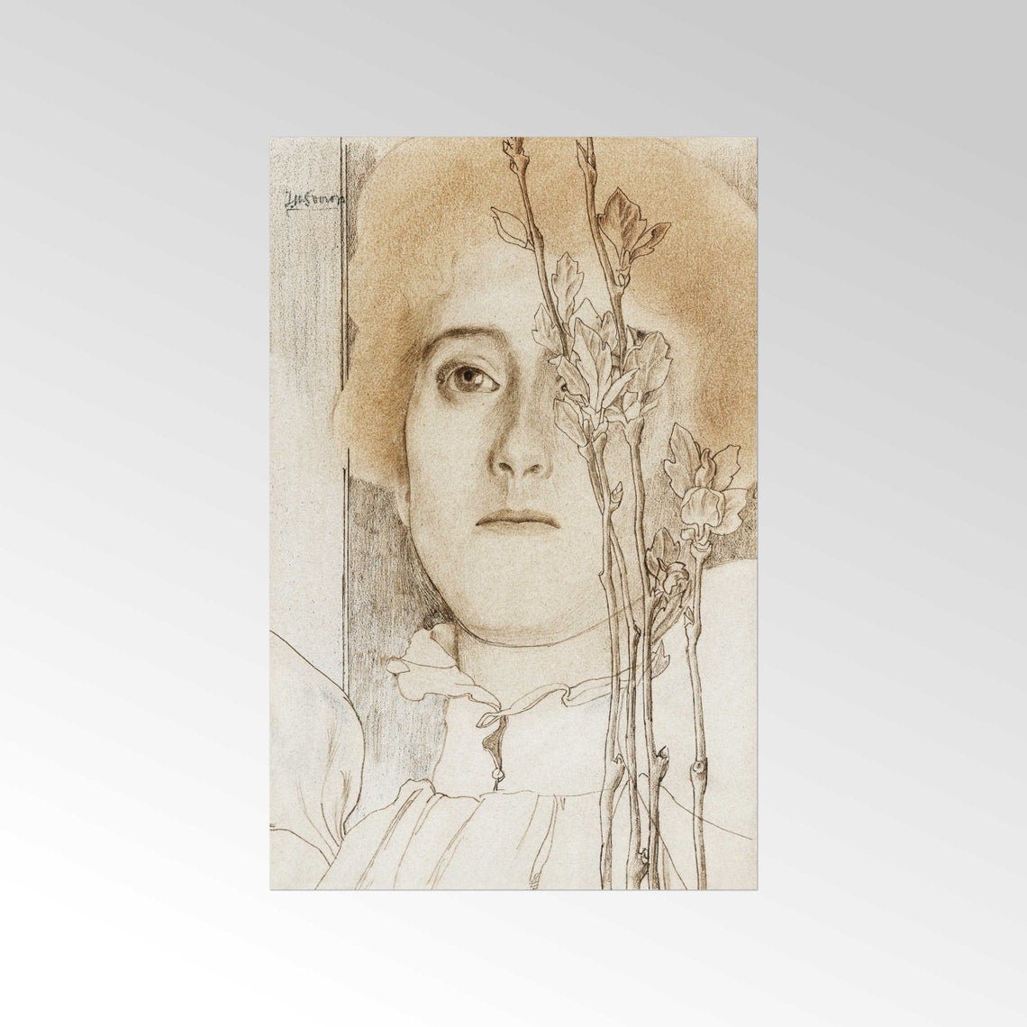 Portrait Of An Unknown Woman