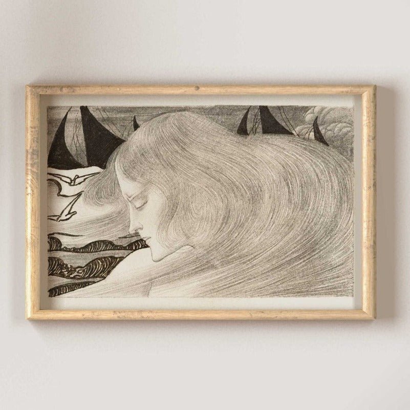 Jeune femme aux cheveux ondulés