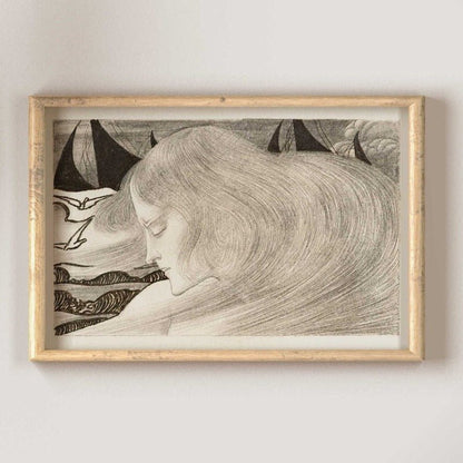 Jeune femme aux cheveux ondulés