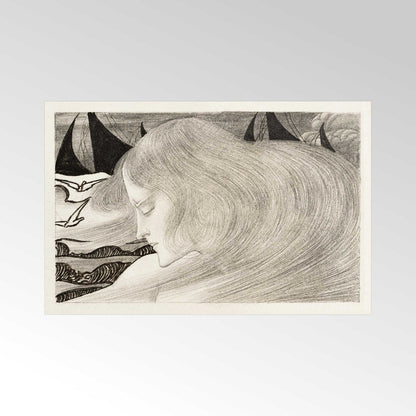 Jeune femme aux cheveux ondulés
