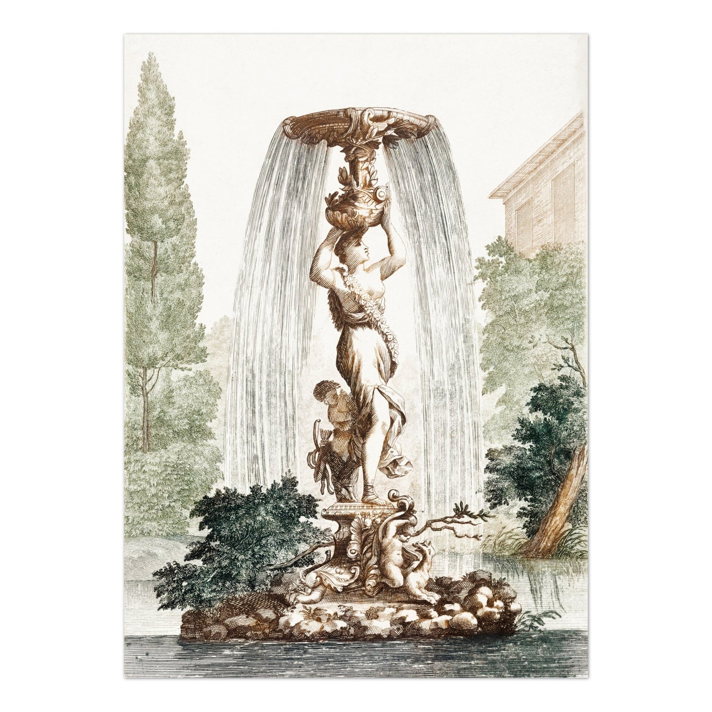 Fountain With Venus & Amor