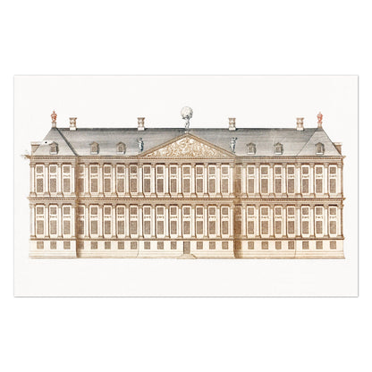 The City Hall In Amsterdam