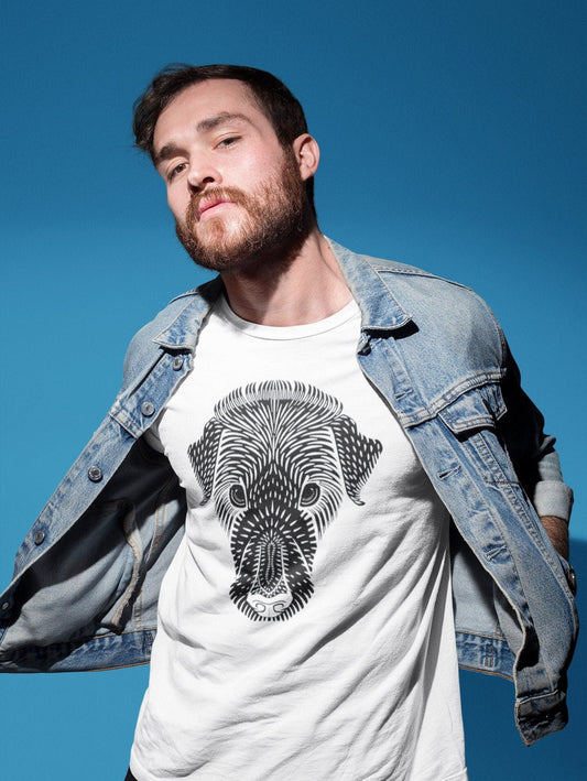 JULIE DE GRAAG - Dog's Head T-Shirt - Pathos Studio - T-Shirts