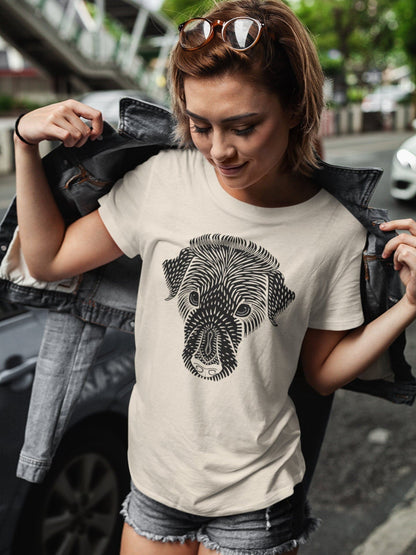 JULIE DE GRAAG - Dog's Head T-Shirt - Pathos Studio - T-Shirts