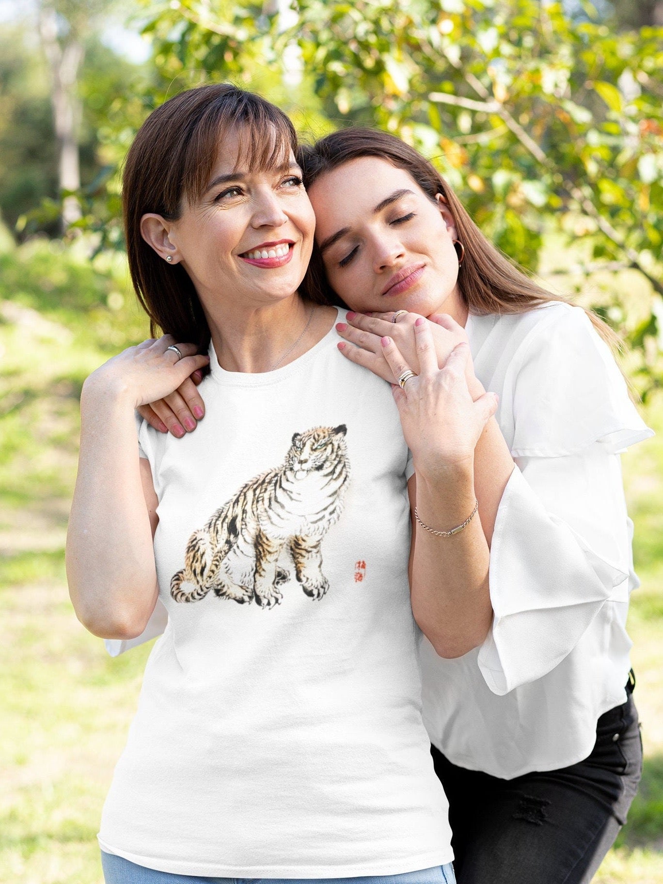 KONO BAIREI - Tiger T-Shirt - Pathos Studio - Shirts & Tops