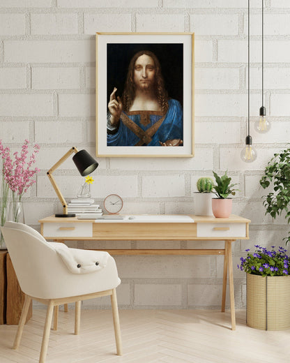 LÉONARD DE VINCI - Salvator Mundi