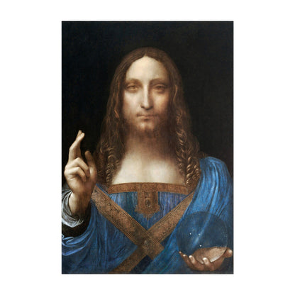 LÉONARD DE VINCI - Salvator Mundi