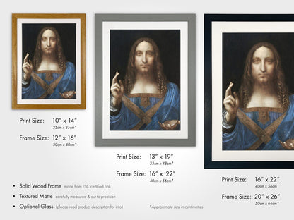 LÉONARD DE VINCI - Salvator Mundi