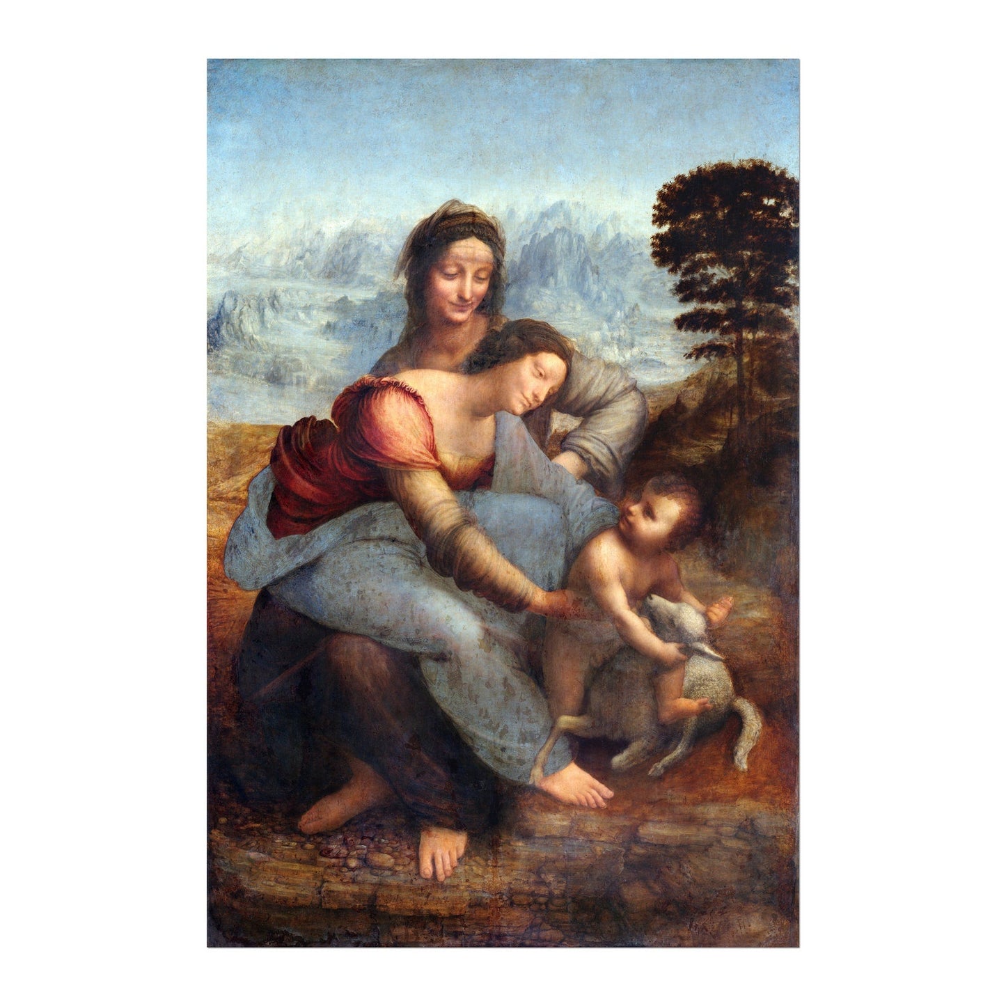 The Virgin and Child with Saint Anne
