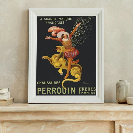 LEONETTO CAPPIELLO - Chaussures Perrouin Frères, Nantes (Vintage-Werbeplakat)